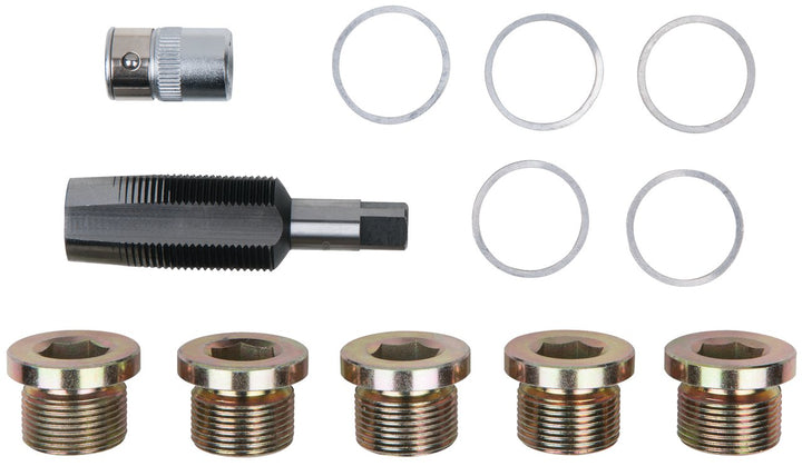 KS Tools 150.4950 Ölablassschrauben-Gewindereparatur-Satz, 12-tlg. M24 x 1,5