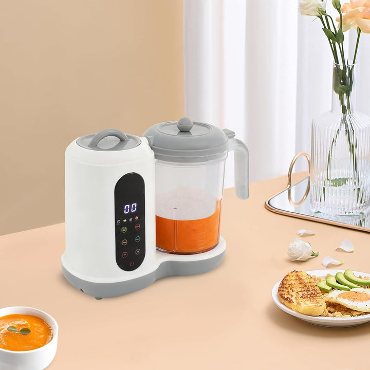 Elektrische Küchenmixer, Küchenmaschine aus Edelstahl, 450 W Elektrischer Gewürzmixer mit 400 ml Fas