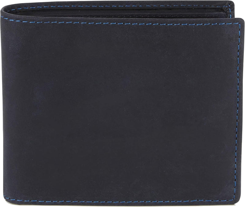 Visconti Trifold Leder Herren Geldbörse Hunter Wallet (701) RFID: (Blau (Blue)) Blau ( Blue), Blau (