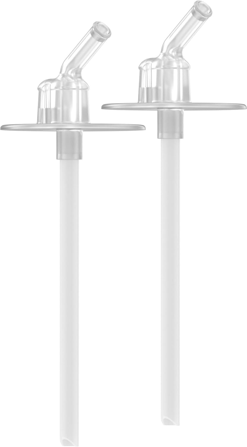 Thermos THRF401RS6 F401 Funtainer Foogo -Trinkhalm-Set, 2 Stück, EinheitsgröÃŸe, transparent Klar, K