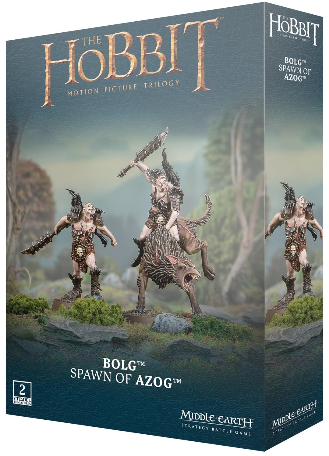 Brettspiel The Hobbit - Middle-Earth Strategy Battle Game - Bolg, Spawn of Azog (2 Figuren)