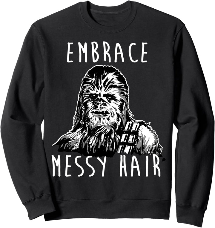 Star Wars Chewbacca Embrace Messy Hair Poster Sweatshirt