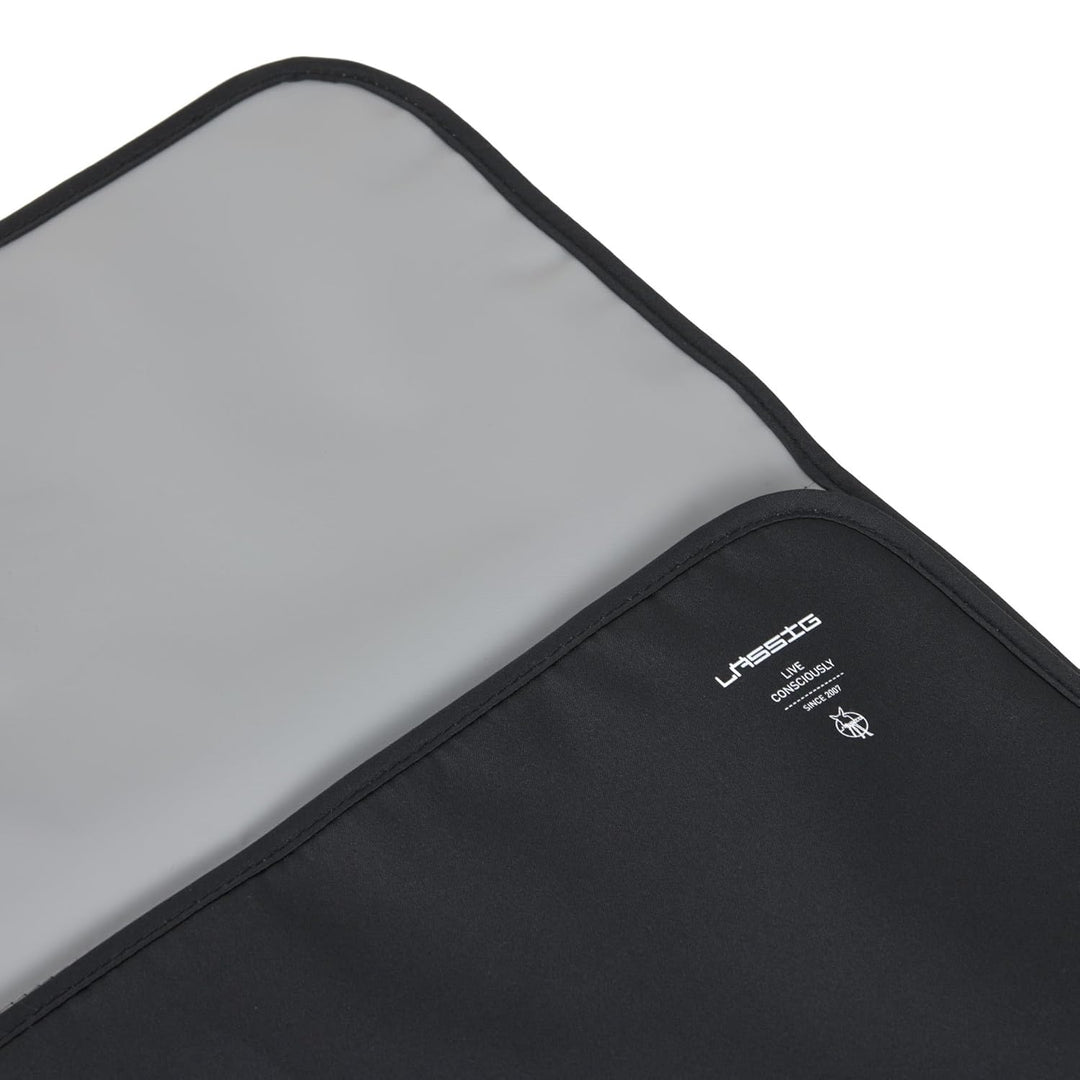 LÄSSIG Baby Windeltasche Schwarz, Schwarz