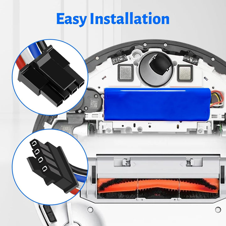 Ersatzakku kompatibel mit Dreame D9 Pro, D9 Max, L10s Ultra, D10, D10 Plus, D10s, L10, Xiaomi Mi S5,