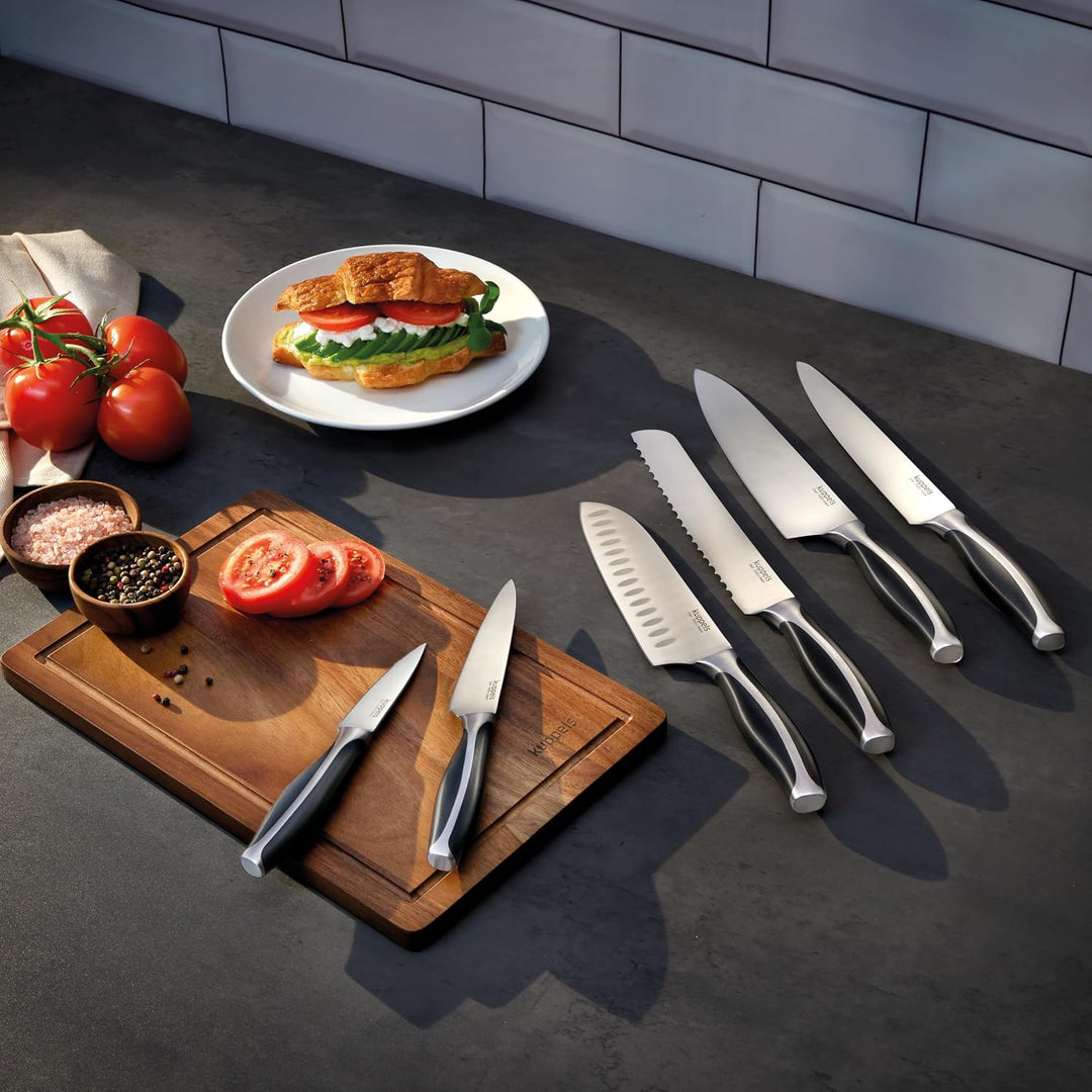 Kuppels CHEF Kochmesser | exzellente Schärfe & Schnitthaltigkeit | hochwertiger Klingenstahl | schar