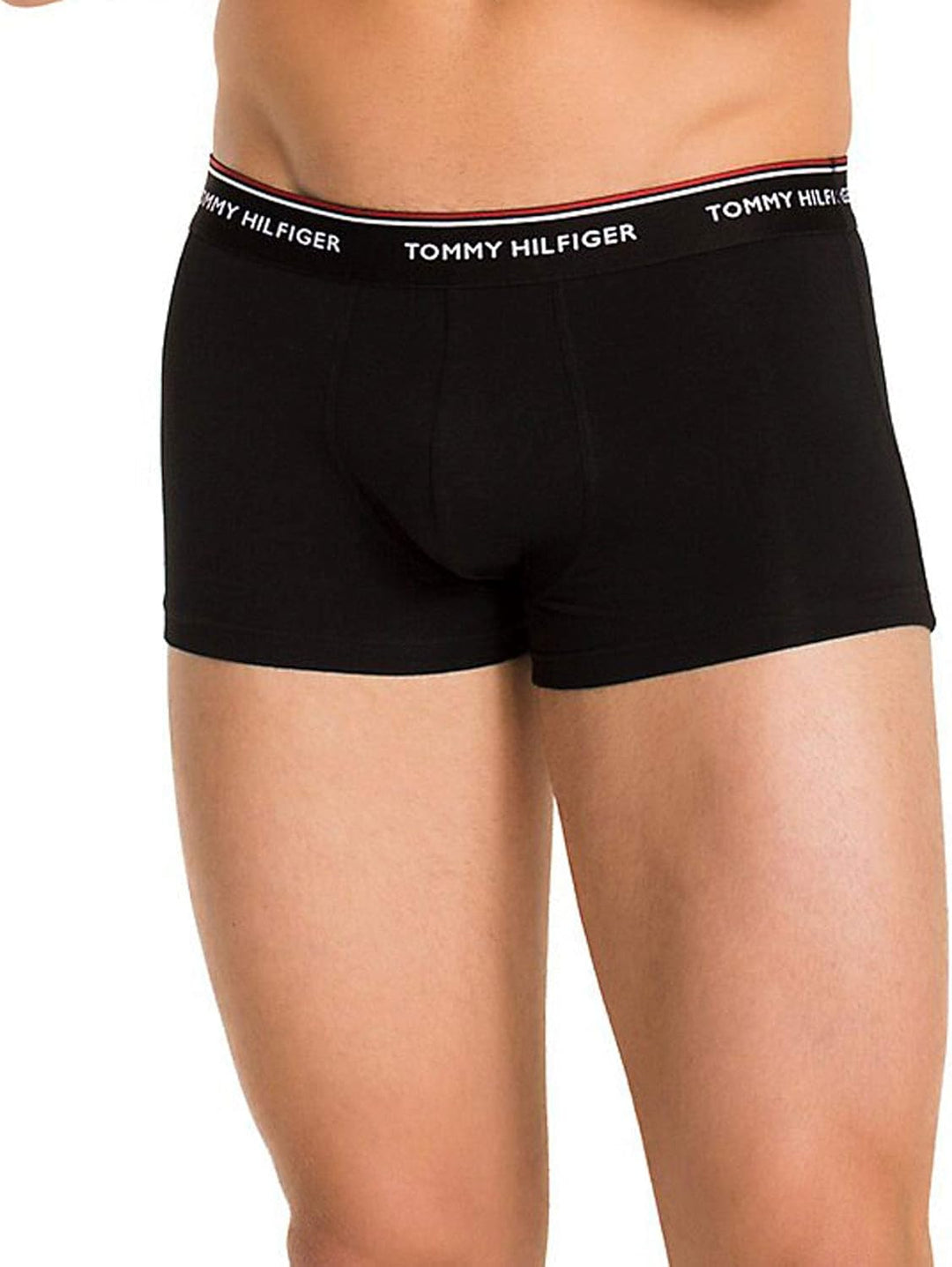 Tommy Hilfiger Herren 3er Pack Boxershorts Low Rise Trunks Baumwolle S Schwarz (Black), S Schwarz (B
