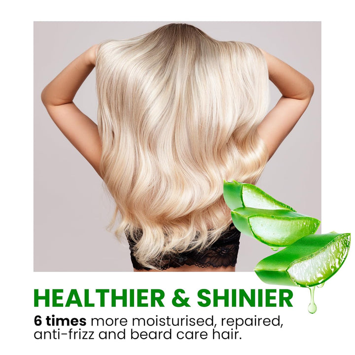 100% Rein natürlich Konzentrat Aloe Vera Gel für Gesicht Haare & Körper, Aloe Vera, 5 L