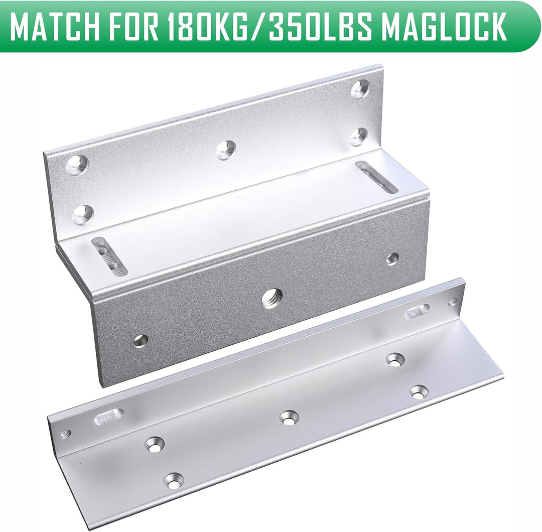UHPPOTE Z & L ZL Klemmhalterung für 180 kg, elektromagnetischer Verschluss für Innentür