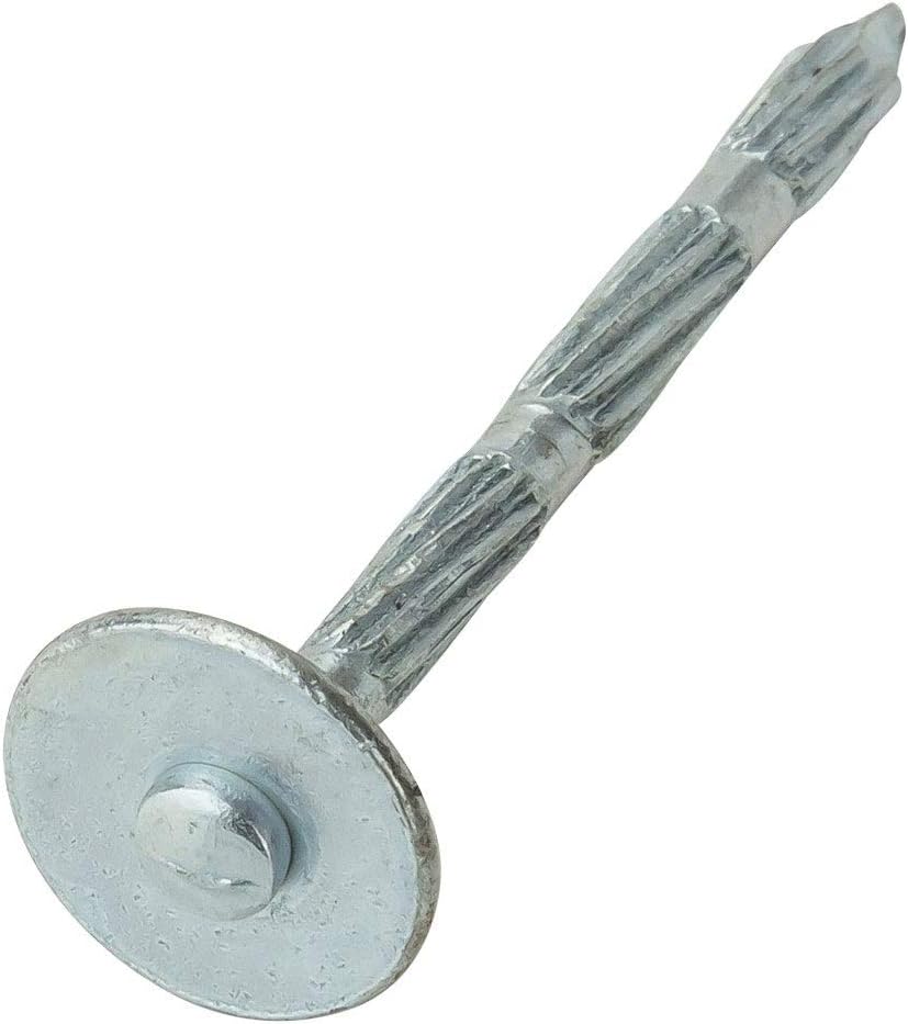250 Stahlnägel mit Scheibe, geriffelt 3,5x50 mm 3,5 x 50 - 250 Stück, 3,5 x 50 - 250 Stück