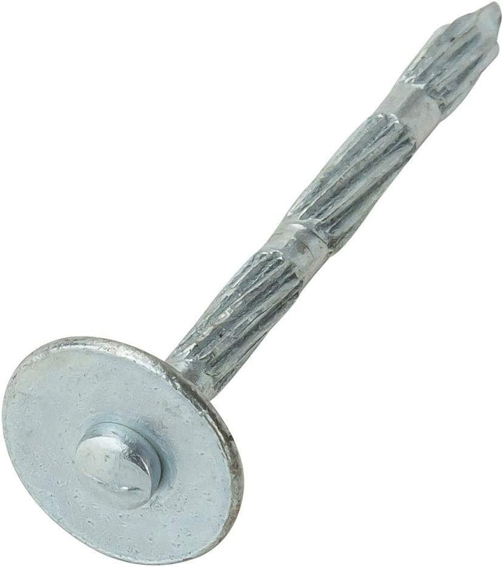 250 Stahlnägel mit Scheibe, geriffelt 3,5x50 mm 3,5 x 50 - 250 Stück, 3,5 x 50 - 250 Stück