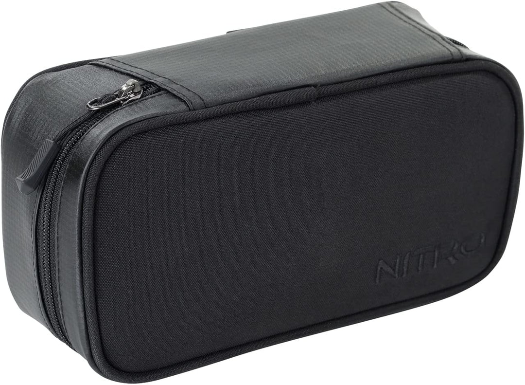 Nitro Pencil Case XL Inkl. Geo Dreieick & Stundenplan, Federmäppchen, Schlampermäppchen, Faulenzer B