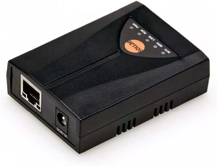 SOLLAE SYSTEMS Industrieller Seriell-zu-Ethernet-Konverter, RS422/RS485, TCP, UDP, Geräteserver, CSE