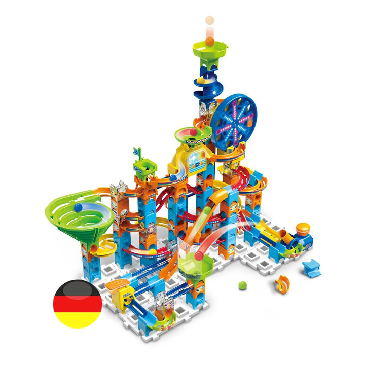 VTech Marble Rush - Ultimate Set XL100 E – Interaktive Murmelbahn mit spannenden Bahnelementen, vers