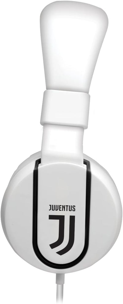 Techmade Mütze |ON-Ear | mit Draht | Weiss/Schwarz | Juventus Football Team