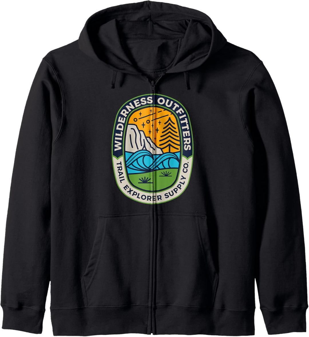 Trendy Wilderness Outfitters Kapuzenjacke