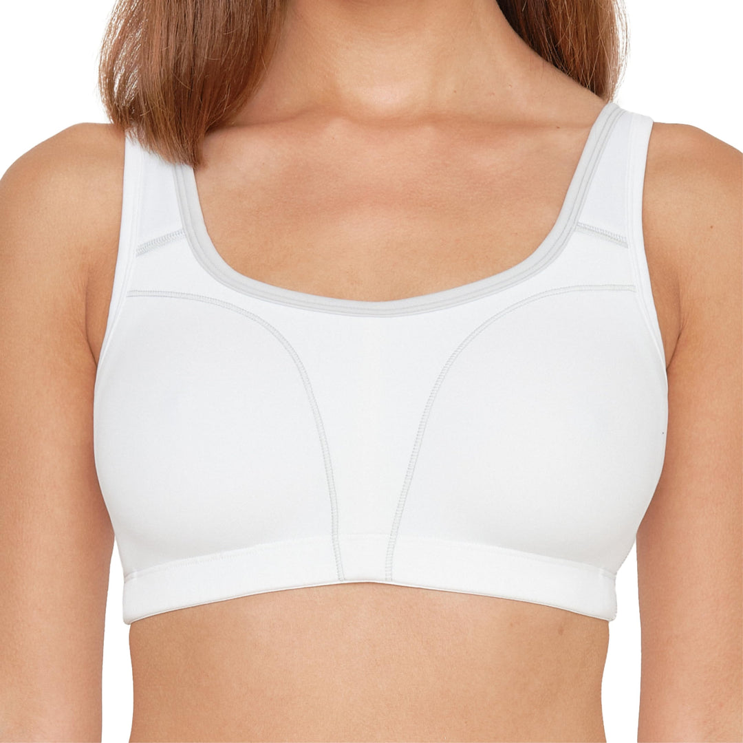 SUSA Sport-BH Damen High Support I Damen BH ohne Bügel mit vorgeformten Cups I Sport Crop Top BH mit