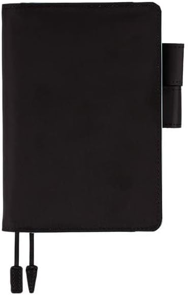 Hobonichi Techo Original & Planner Cover [A6 Cover Only] (Schwarz), Schwarz