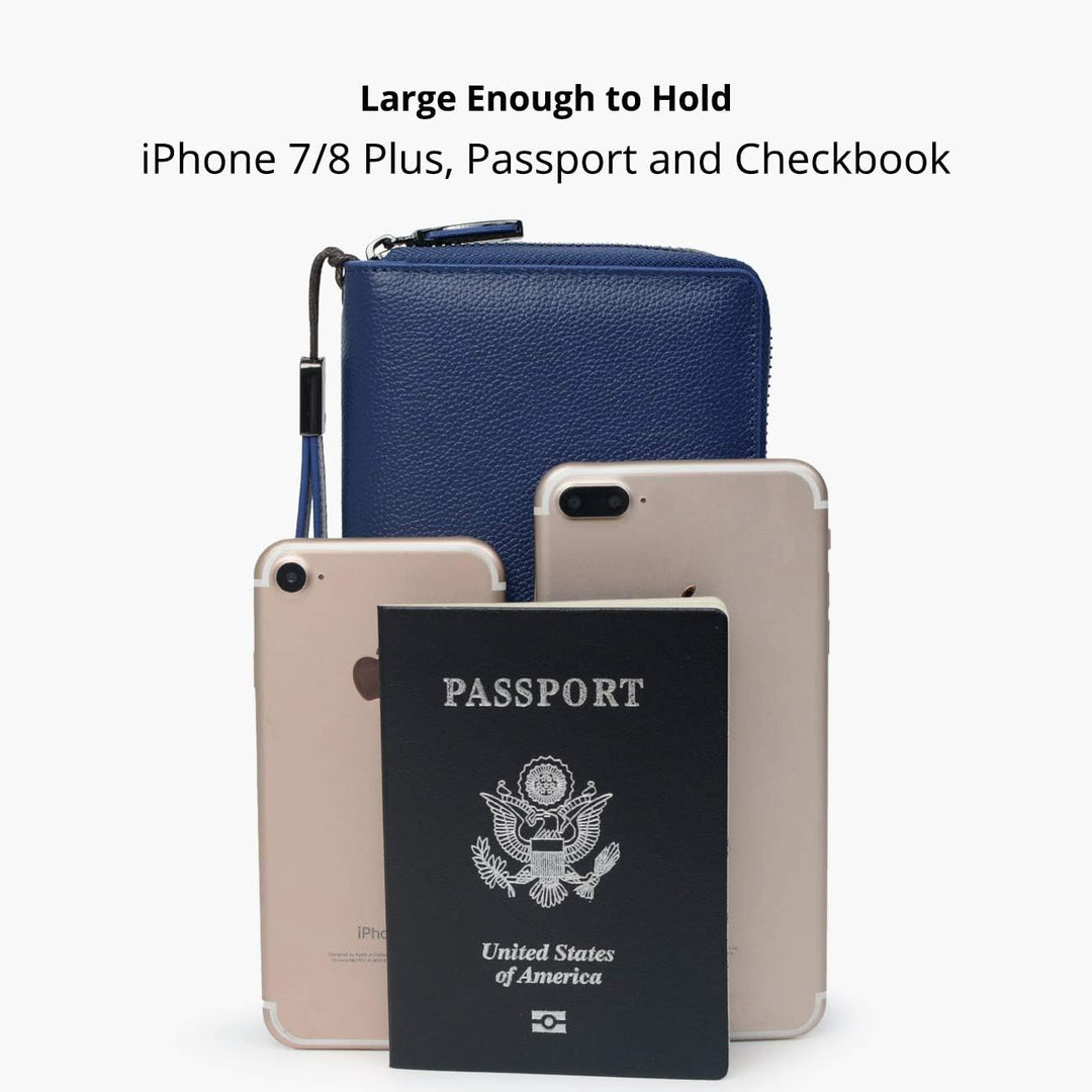 Portmonee Damen mit RFID Schutz Geldbeutel, Portemonnaie, Geldbörse, Brieftasche, Damengeldbeutel, D