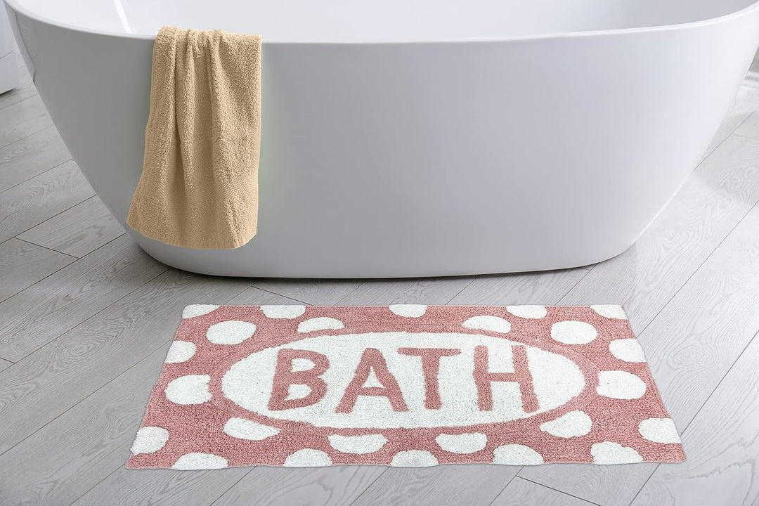 Badteppich rutschfest waschbar & weich - Ideal als Badematte, Badezimmerteppich oder Badvorleger - B