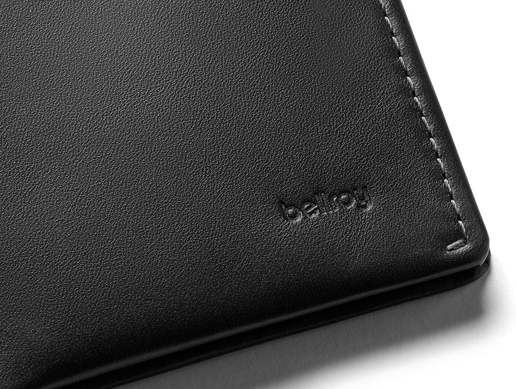 Bellroy Note Sleeve – dünne Lederbörse, mit RFID-Schutz (max. 11 Karten Plus Scheine) - Black - Rfid
