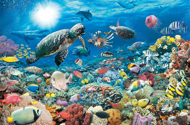 Ravensburger 17426 - Leben im Korallenriff - 5000 Teile Puzzle (153x101 cm)