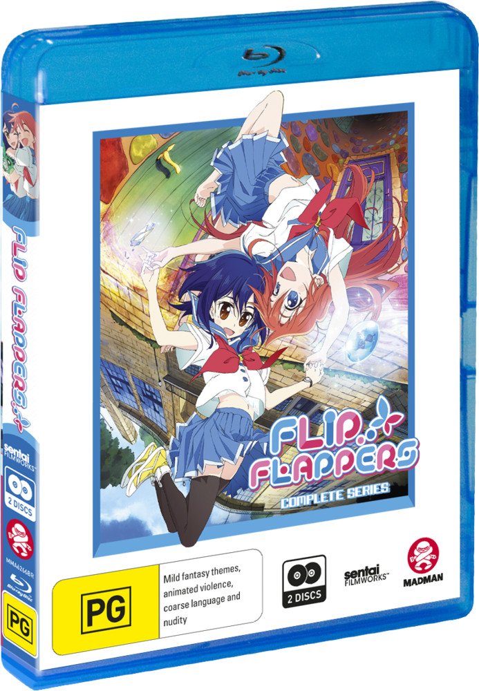 Flip Flappers: Complete Series [Region Free] [Blu-ray], Blu-ray