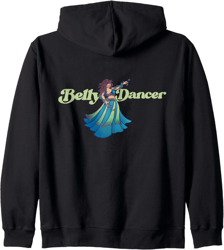 Belly Dancer Art Fun Belly Dancing von Lacy Chenault Kapuzenjacke