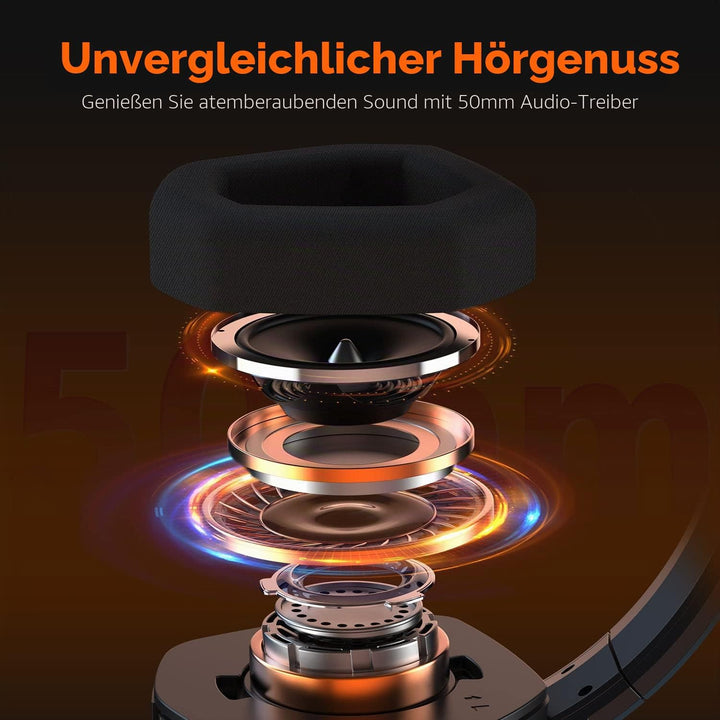 NUBWO N16 Gaming Headset – Mikrofon mit Geräuschunterdrückung, Stereo Sound und Komfortables Design