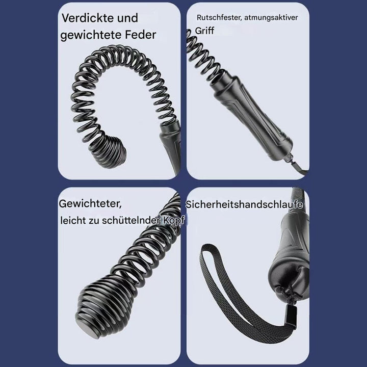 2 Stück Battle Rope Ohne Seil, Gewichtete Trainingsseile, Battle Ropes Ohne Seil, Schweres Seiltrain