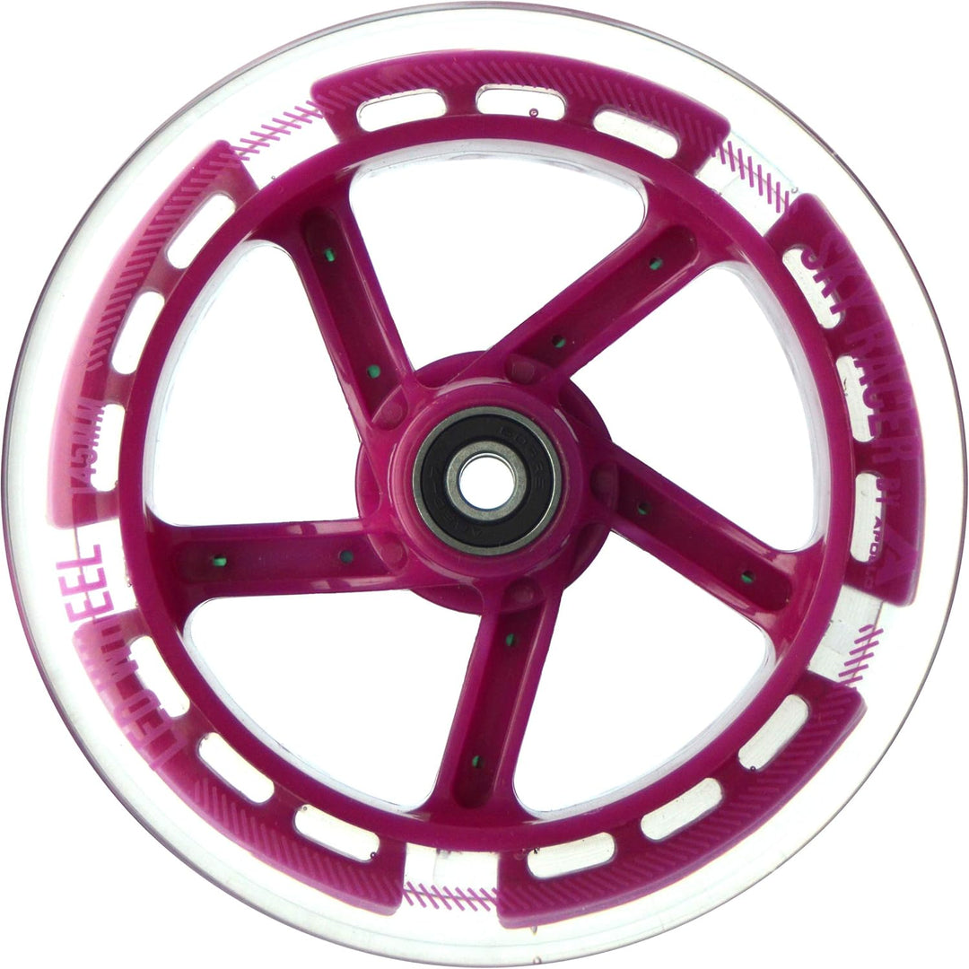 Apollo City Scooter Ersatzräderset Pro Wheels - ABEC 7 Kugellager, Roller Rad Ersatz-Räder passend f