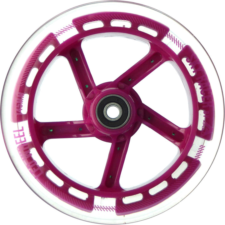 Apollo City Scooter Ersatzräderset Pro Wheels - ABEC 7 Kugellager, Roller Rad Ersatz-Räder passend f