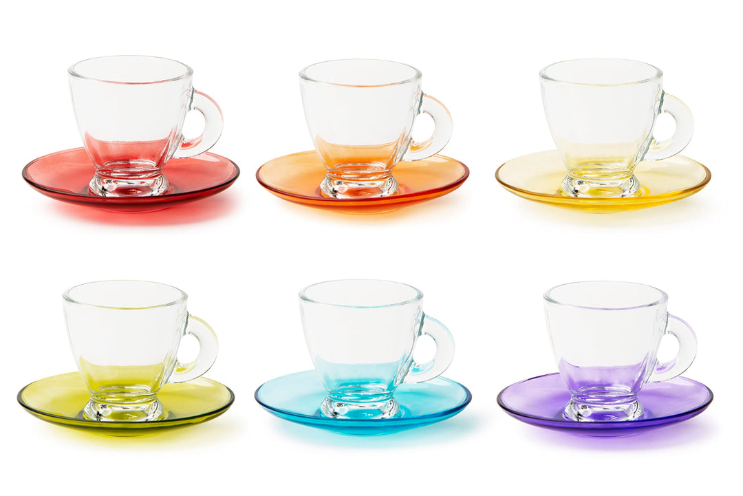 Excelsa Istanbul Kaffeetassen mit Untertasse, 6 Stück