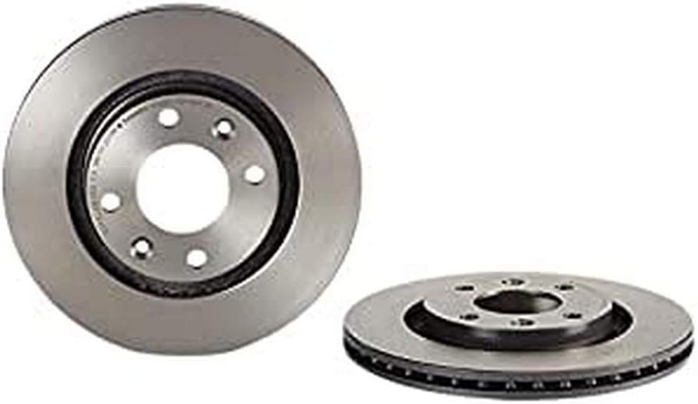 Brembo 09.8695.11 COATED DISC LINE Bremsscheibe - Paar & P 61 066 Bremsbelagsatz, Scheibenbremse - (