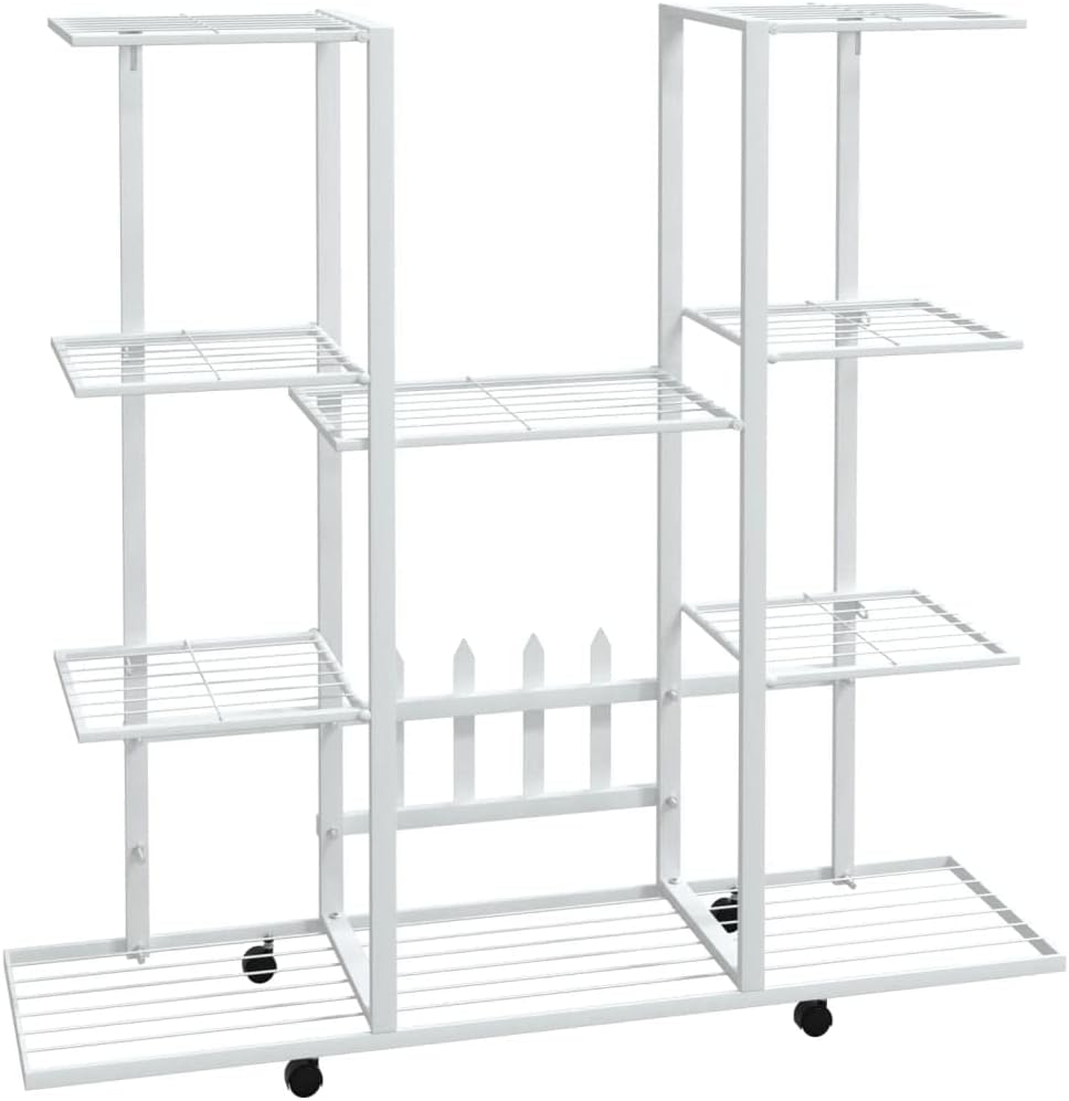 94,5x24,5x91,5 cm Blumenständer Draussen Blumenregal Outdoor Blumenständer Modern Blumenständer Hoch