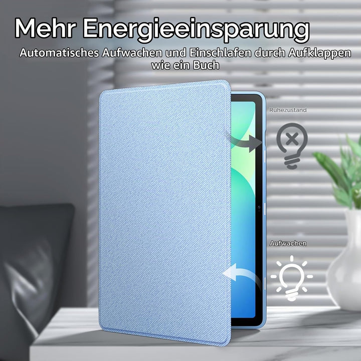 JETech Hülle für Samsung Galaxy Tab S10 FE Plus/S10 FE+ 13,1 Zoll mit S Pen Halter, Dünn Folio Ständ