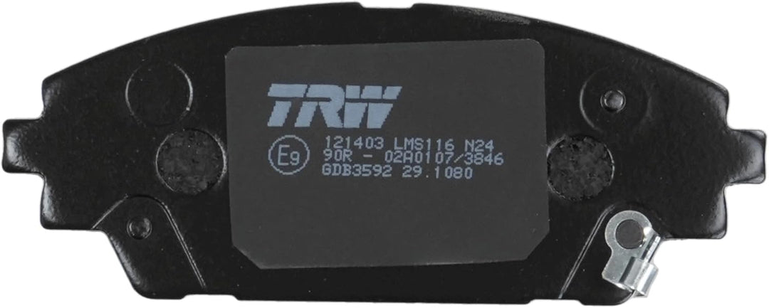Bremsbelagsatz Bremsklotz Bremsklötze Bremse Bremsen original TRW (GDB3592)