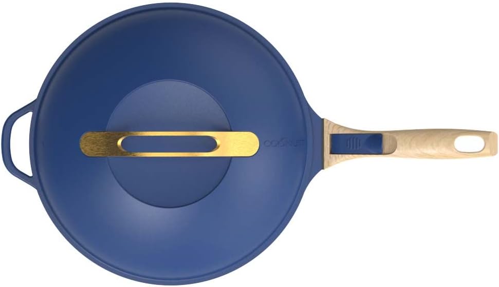 COOKUT - Die fabelhafte 8-in-1-Pfanne - Einzigartiges Utensil, das Pfanne und Schmorpfanne ersetzt -