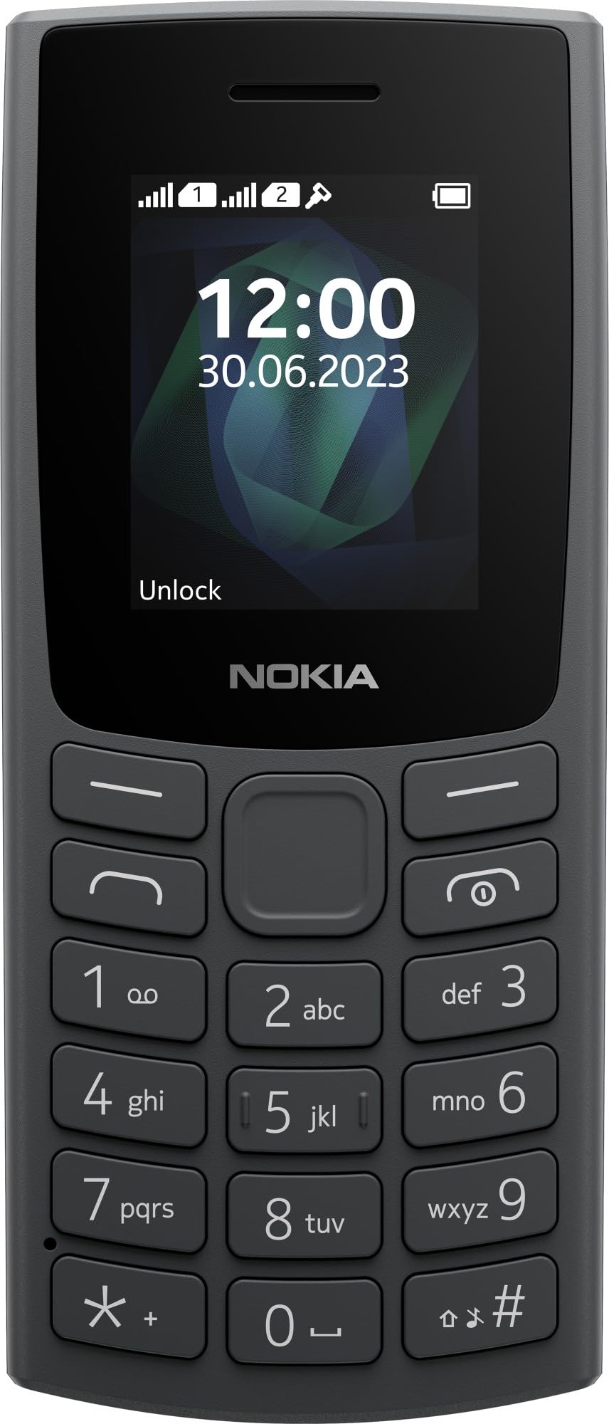 Nokia 105, Charcoal anthrazit 2023, anthrazit 2023