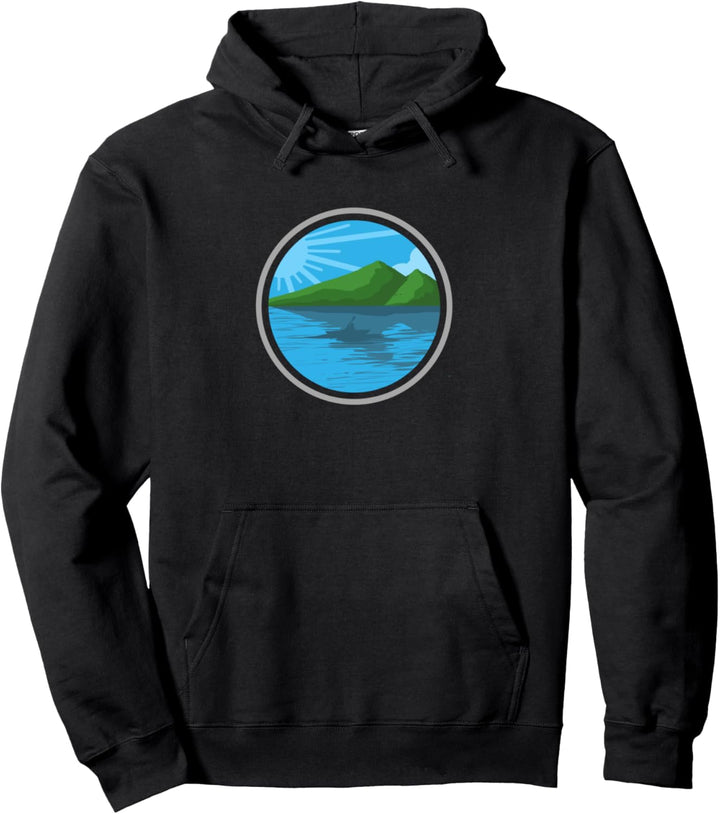 Kajakfahren Camping Bootfahren Pullover Hoodie