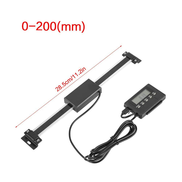 Digital-Anzeige Lineare Skala DRO Portable Remote LCD für Fräsmaschinen oder Drehmaschinen 0-200mm