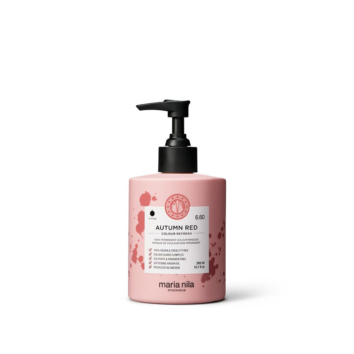 Maria Nila Colour Refresh, Semi-Permanent Pigments, 100% Vegan & Sulfate/Paraben free Autumn Rot, Au