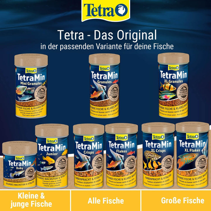 TetraMin XL Flakes - Fischfutter in Flockenform für grössere Zierfische, ausgewogene Mischung für ge