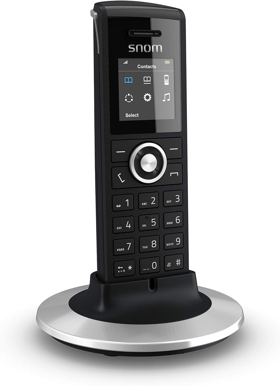 Snom M25 Office DECT-Mobilteil (bis zu 75 Stunden Standby und 7 Stunden Gesprächszeit, 1,4-Zoll-TFT