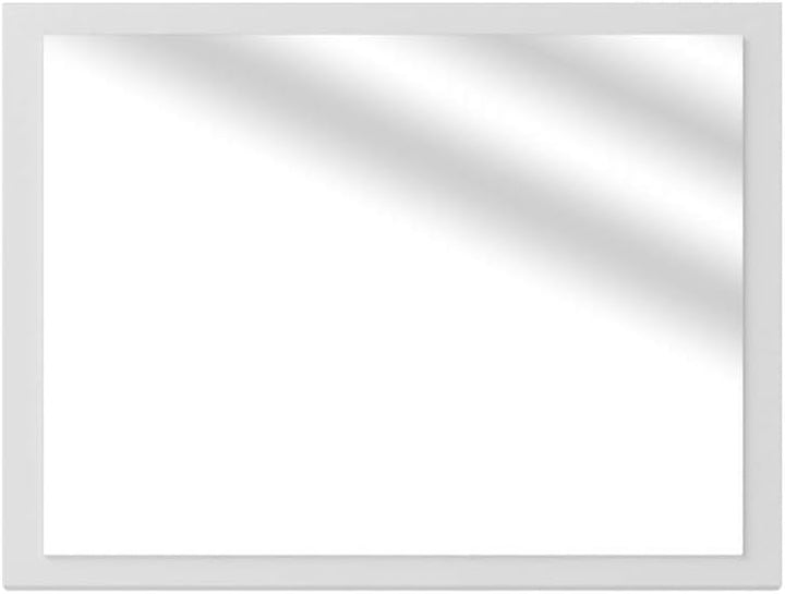 Vicco Badezimmerspiegel Kiko, Weiss Hochglanz, 45 x 60 cm, Weiss Hochglanz