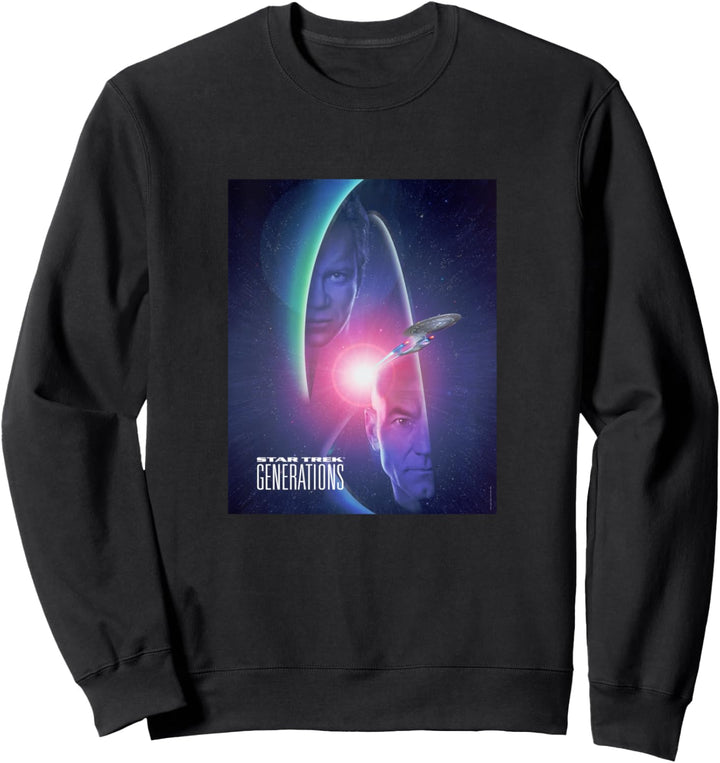 Star Trek: Generations Kirk & Picard Logo Sweatshirt