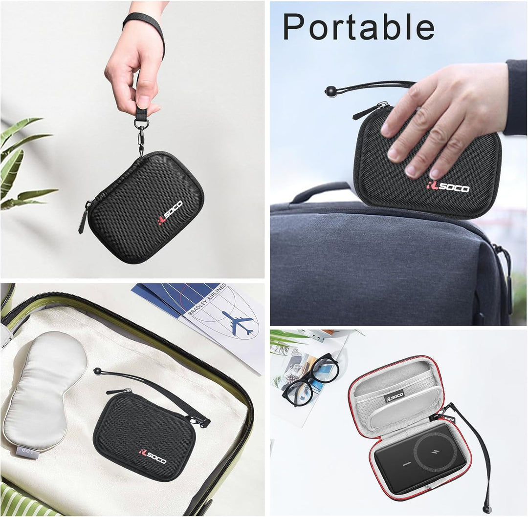 RLSOCO Tasche für Anker MagGo Power Bank Ultra Slim 10000mAh Magnetic Battery Pack/MagGo Power Bank