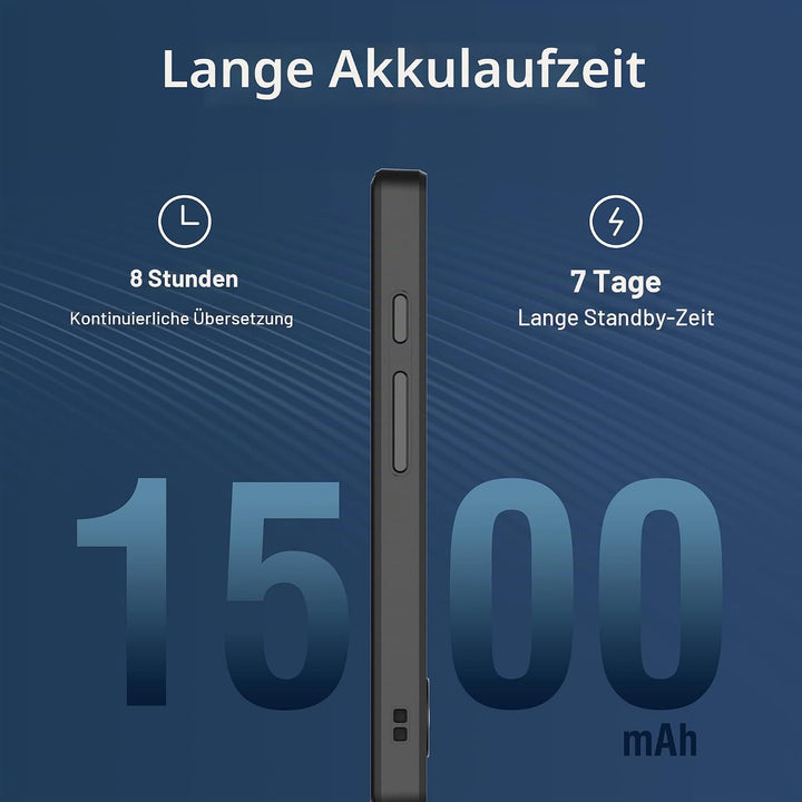 ANFIER Offline Sprachübersetzer [Neuester AI-Sprachübersetzer - W12] 144 Sprachen und Akzente mit 3,