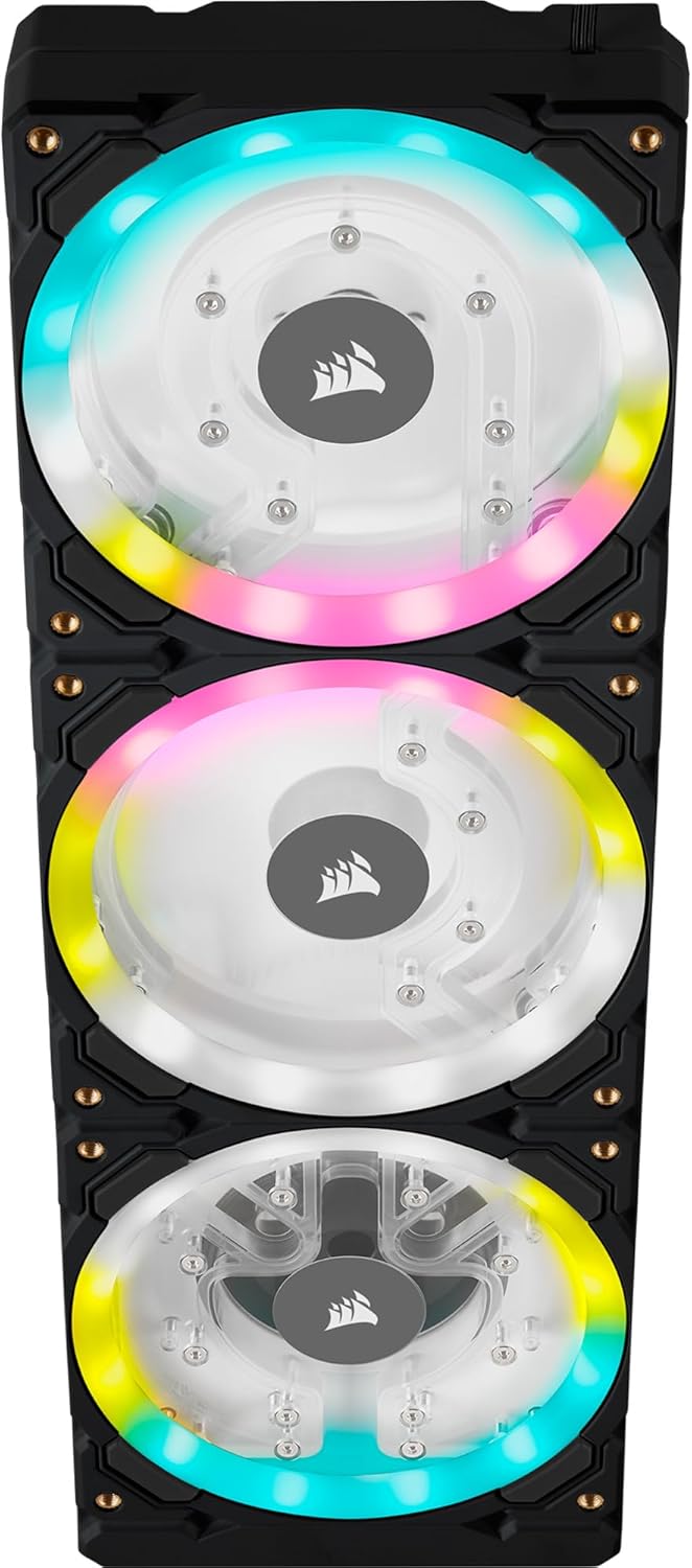 Corsair Hydro X Series XD7 RGB Pumpen-/Ausgleichsbehälter-Kombination (360-mm-Verteilerplattensystem