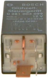 BOSCH 0 281 003 099 Steuergerät, Glühzeit