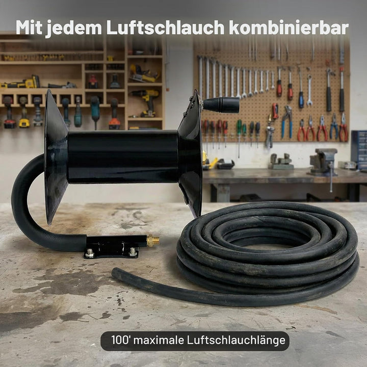 ReelWorks l201303a handkurbel-schlauchaufroller ohne Schlauch-luftverdichter